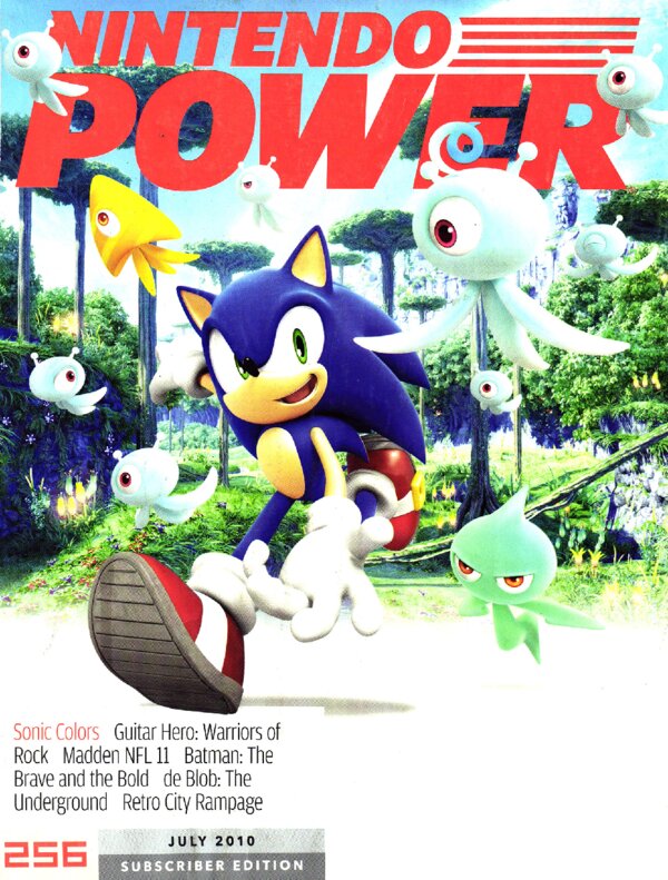 Nintendo Power Issue 256 (July 2010) cover